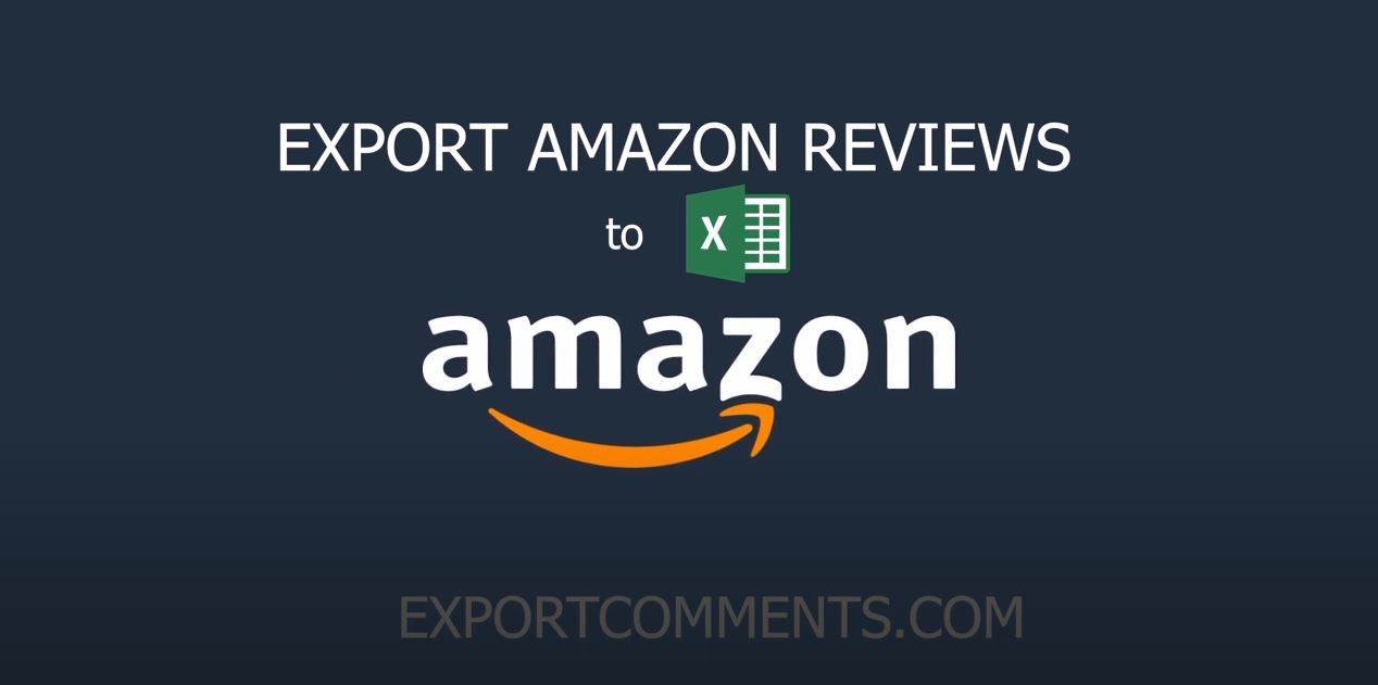 How to download Amazon Reviews to Excel.